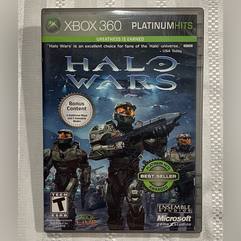 Halo Wars (Platinum Hits) XBOX 360 Video Game